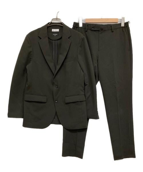 UNIVERSAL LANGUAGE（ユニバーサルランゲージ）UNIVERSAL LANGUAGE (ユニバーサルランゲージ) ストレッチセットアップ グレー サイズ:Mの古着・服飾アイテム