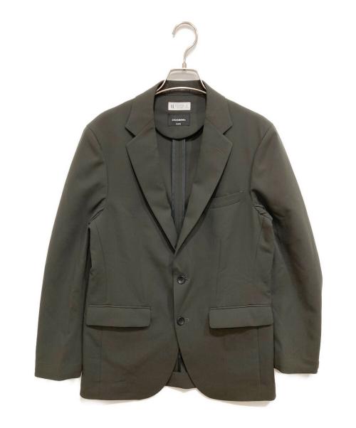 UNIVERSAL LANGUAGE（ユニバーサルランゲージ）UNIVERSAL LANGUAGE (ユニバーサルランゲージ) ストレッチセットアップ グレー サイズ:Mの古着・服飾アイテム