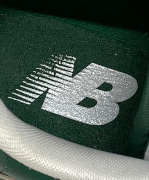 NEW BALANCE（ニューバランス）NEW BALANCE (ニューバランス) ローカットスニーカー ホワイト×グリーン サイズ:27cmの古着・服飾アイテム