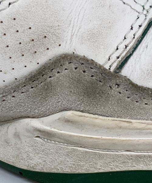 NEW BALANCE（ニューバランス）NEW BALANCE (ニューバランス) ローカットスニーカー ホワイト×グリーン サイズ:27cmの古着・服飾アイテム
