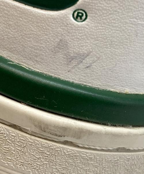 NEW BALANCE（ニューバランス）NEW BALANCE (ニューバランス) ローカットスニーカー ホワイト×グリーン サイズ:27cmの古着・服飾アイテム