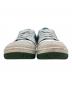 NEW BALANCE (ニューバランス) ローカットスニーカー ホワイト×グリーン サイズ:27cm：4000円