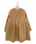 YORI（ヨリ）の古着「fluffy boa coat」｜ベージュ