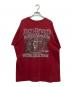 HARLEY-DAVIDSON (ハーレーダビッドソン) ポケット付きプリントTシャツ レッド サイズ:不明：5000円