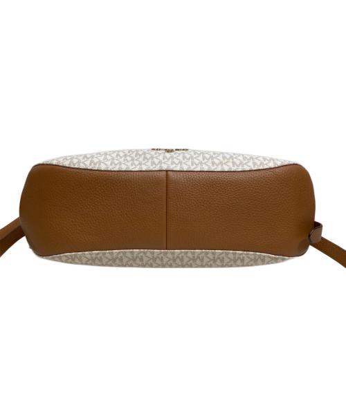 MICHAEL KORS（マイケル・コース）MICHAEL KORS (マイケルコース) ハンドバッグ ベージュの古着・服飾アイテム