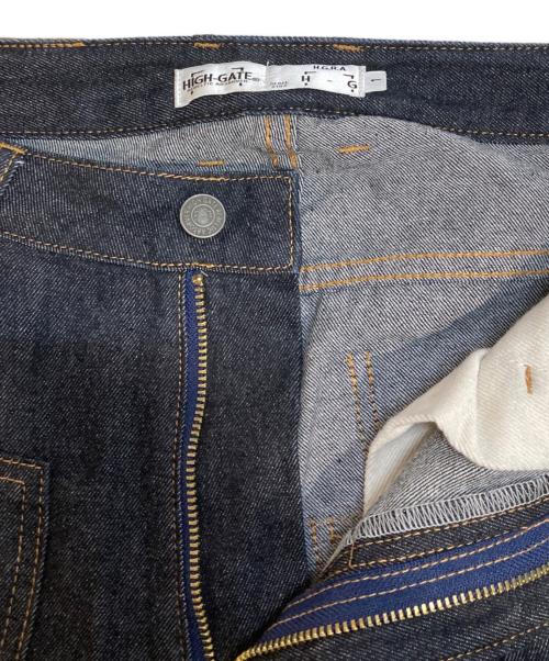HIGH-GATE（ハイゲート）HIGH-GATE (ハイゲート) CLUSTERS DENIM PANTS インディゴ サイズ:1の古着・服飾アイテム