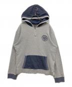 POLO SPORTポロスポーツ）の古着「ハーフジップパーカー」｜グレー