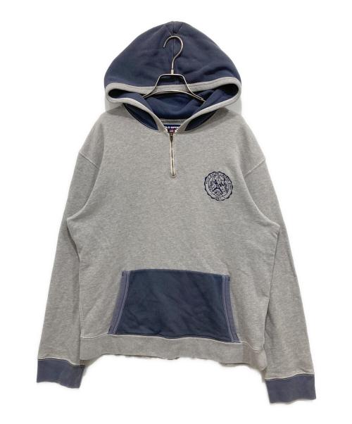 POLO SPORT（ポロスポーツ）POLO SPORT (ポロスポーツ) ハーフジップパーカー グレー サイズ:Mの古着・服飾アイテム