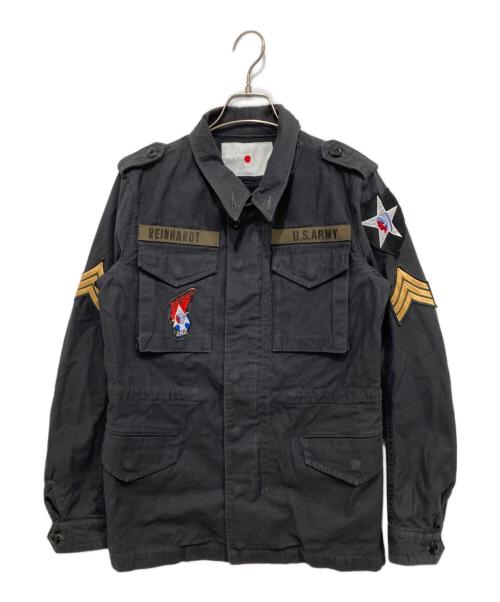 MARKA（マーカ）MARKA (マーカ) M-65 ミリタリージャケット ブラック サイズ:Sの古着・服飾アイテム