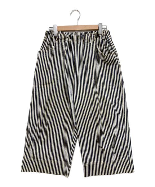 BASCO nest（バスコネスト）BASCO nest (バスコネスト) マオパンツ ブルー×ホワイト サイズ:表記なしの古着・服飾アイテム