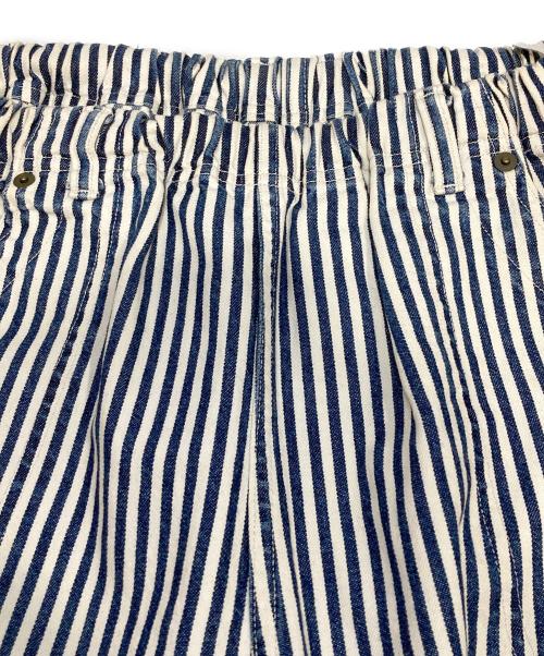 BASCO nest（バスコネスト）BASCO nest (バスコネスト) マオパンツ ブルー×ホワイト サイズ:表記なしの古着・服飾アイテム