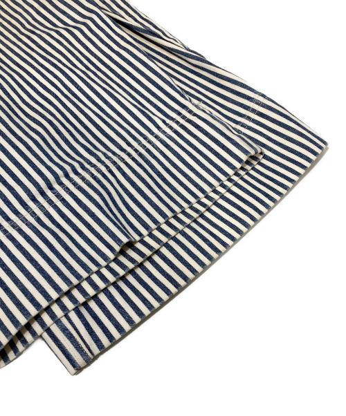 BASCO nest（バスコネスト）BASCO nest (バスコネスト) マオパンツ ブルー×ホワイト サイズ:表記なしの古着・服飾アイテム