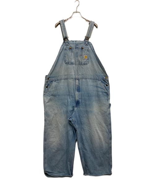 CarHartt（カーハート）CarHartt (カーハート) デニムオーバーオール ブルー サイズ:48×28の古着・服飾アイテム