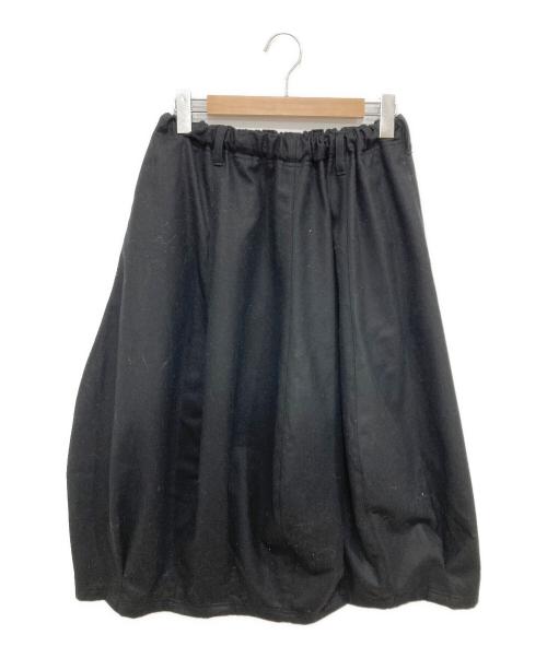 BASCO nest（バスコネスト）BASCO nest (バスコネスト) ウールスカート ブラック サイズ:2の古着・服飾アイテム