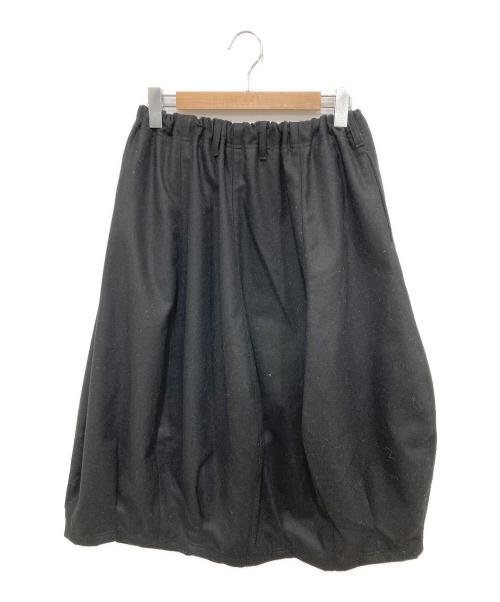 BASCO nest（バスコネスト）BASCO nest (バスコネスト) ウールスカート ブラック サイズ:2の古着・服飾アイテム