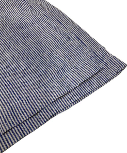 BASCO nest（バスコネスト）BASCO nest (バスコネスト) クラリパンツ ブルー×ホワイト サイズ:3 未使用品の古着・服飾アイテム