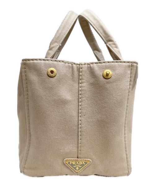PRADA（プラダ）PRADA (プラダ) カナパトートバッグ ベージュの古着・服飾アイテム