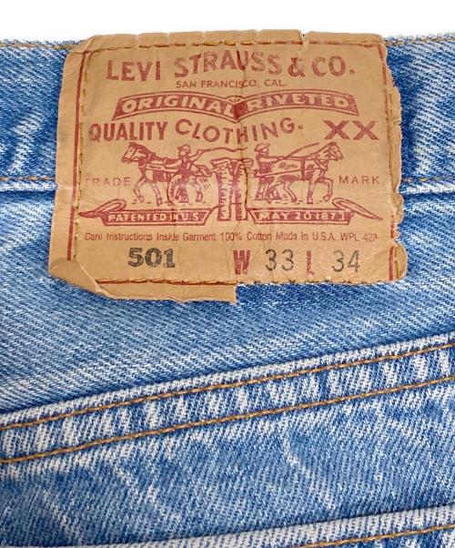 LEVI'S（リーバイス）LEVI'S (リーバイス) 501デニムパンツ ブルー サイズ:83.5cm (W33)の古着・服飾アイテム