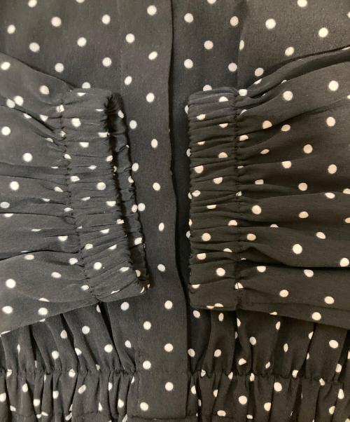 iDea Luce（イデア ルーチェ）iDea Luce (イデア ルーチェ) ドット柄ワンピース ブラック サイズ:Mの古着・服飾アイテム