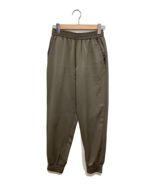 iDea Luce（イデア ルーチェ）iDea Luce (イデア ルーチェ) サイドラインジョガーパンツ カーキ サイズ:S-Mの古着・服飾アイテム
