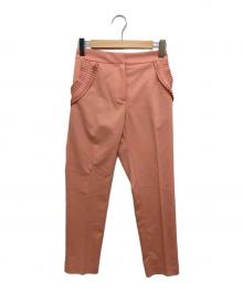 iDea Luce（イデア ルーチェ）の古着「ポケットプリーツパンツ」｜ピンク