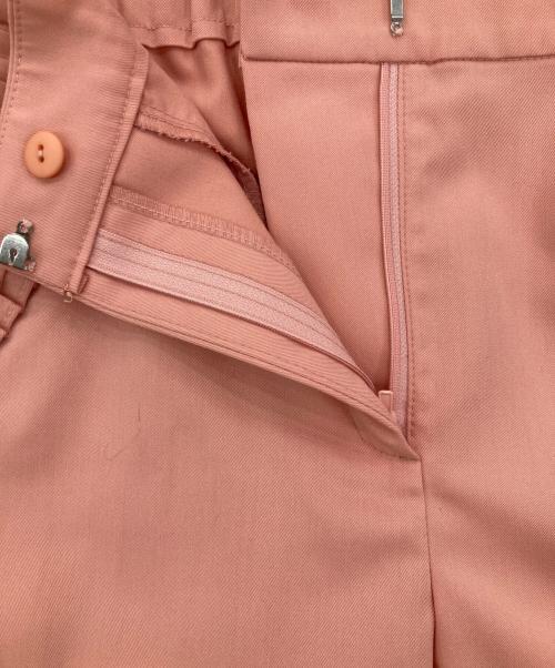 iDea Luce（イデア ルーチェ）iDea Luce (イデア ルーチェ) ポケットプリーツパンツ ピンク サイズ:Mの古着・服飾アイテム