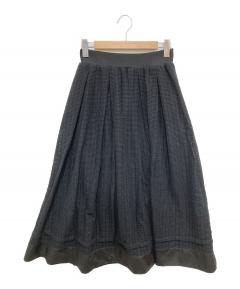 中古・古着通販】machatt (マチャット) シアージャガードスカート