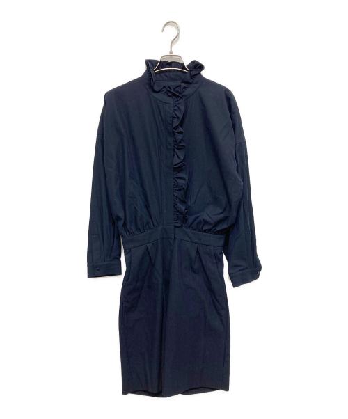 SEVEN TEN by MIHO KAWAHITO（セブン テン バイ ミホ カワヒト）SEVEN TEN by MIHO KAWAHITO (セブン テン バイ ミホ カワヒト) オールインワン ネイビー サイズ:Mの古着・服飾アイテム