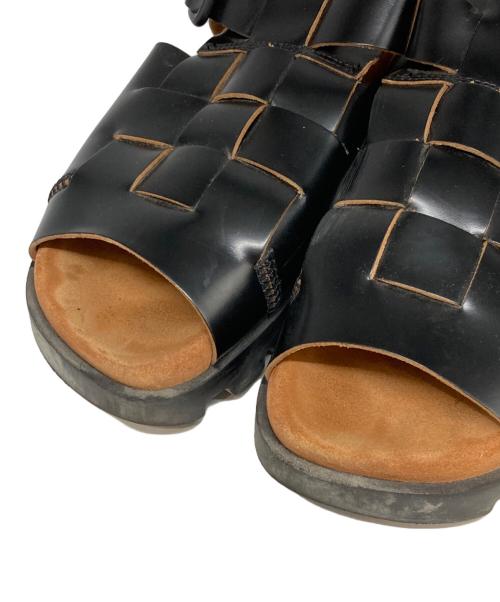 CAMPER（カンペール）CAMPER (カンペール) BRUTUS サンダル ブラック サイズ:38 (24cm)の古着・服飾アイテム