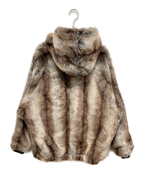 NO ID. BLACK（ノーアイディー ブラック）NO ID. BLACK (ノーアイディー ブラック) エコファージップフーデッドブルゾン ブラウン サイズ:FREEの古着・服飾アイテム