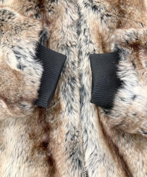 NO ID. BLACK（ノーアイディー ブラック）NO ID. BLACK (ノーアイディー ブラック) エコファージップフーデッドブルゾン ブラウン サイズ:FREEの古着・服飾アイテム