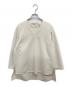 LE PHIL（ル フィル）の古着「ハイストレッチダンボールブラウス」｜アイボリー