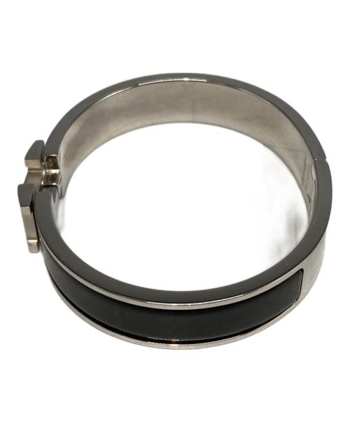 HERMES（エルメス）HERMES (エルメス) クリックHブレスレット ブラックの古着・服飾アイテム