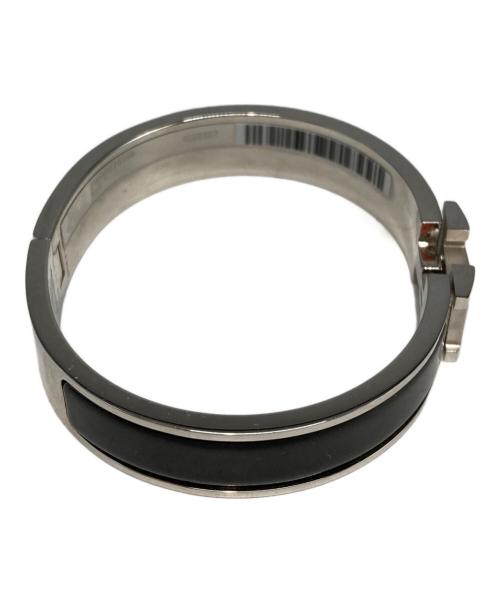 HERMES（エルメス）HERMES (エルメス) クリックHブレスレット ブラックの古着・服飾アイテム