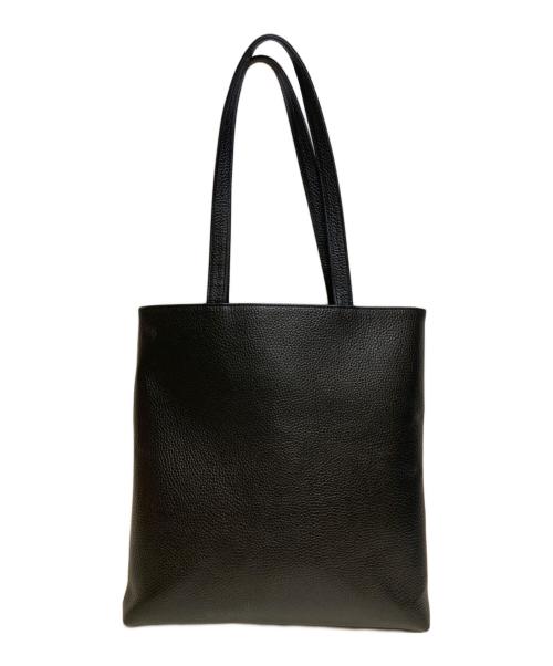hushtag（ハッシュタグ）hushtag (ハッシュタグ) レザートートバッグ ブラックの古着・服飾アイテム
