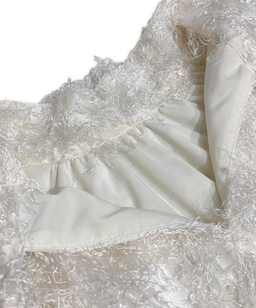 Snidel（スナイデル）Snidel (スナイデル) ジャガードボリュームブラウス ホワイト サイズ:FREEの古着・服飾アイテム