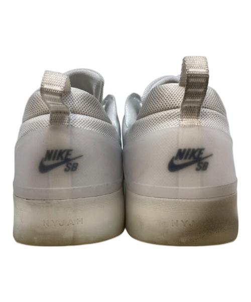 NIKE SB（ナイキエスビー）NIKE SB (ナイキエスビー) ZOOM NYJAH 4 ホワイト サイズ:27.5の古着・服飾アイテム