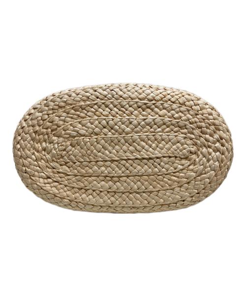 COACH（コーチ）COACH (コーチ) ウィズ ティー ローズ ウーブン トートバッグ ベージュの古着・服飾アイテム