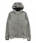 DIESELディーゼル）の古着「リバーシブルジャケット」｜ブラック×グレー