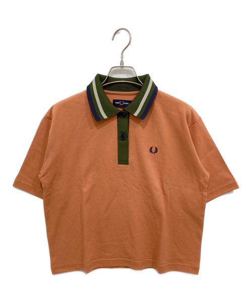 FRED PERRY（フレッドペリー）FRED PERRY (フレッドペリー) ポロシャツ ベージュ サイズ:Sの古着・服飾アイテム