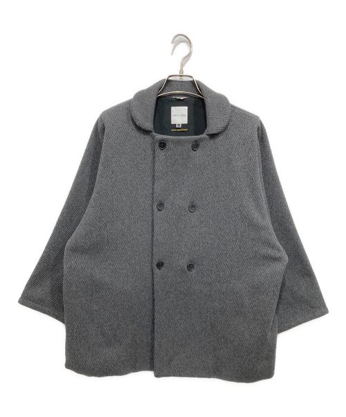 SOU・SOU（ソウソウ）SOU・SOU (ソウソウ) 薙刀被風袷 ショート丈コート グレー サイズ:Sの古着・服飾アイテム
