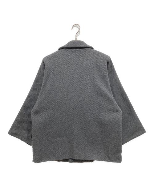 SOU・SOU（ソウソウ）SOU・SOU (ソウソウ) 薙刀被風袷 ショート丈コート グレー サイズ:Sの古着・服飾アイテム