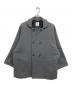SOU・SOU（ソウソウ）の古着「薙刀被風袷 ショート丈コート」｜グレー