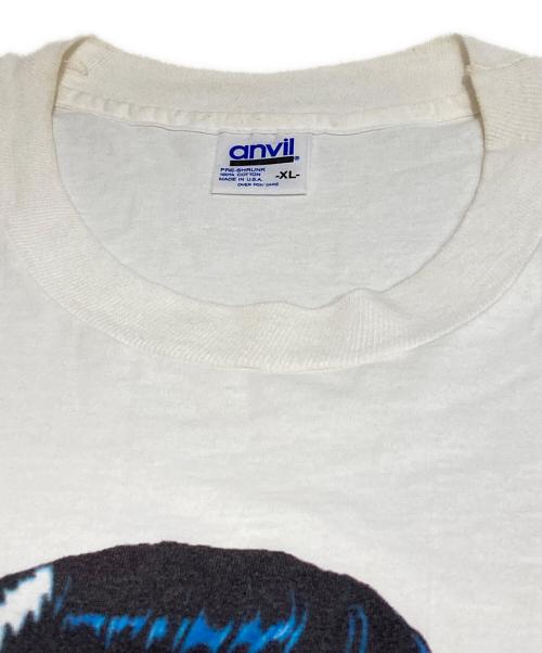 anvil（アンヴィル）anvil (アンヴィル) 90sプリントTシャツ ホワイト サイズ:XLの古着・服飾アイテム