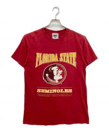 Lee SPORT（リースポーツ）の古着「90sカレッジロゴTシャツ」｜レッド