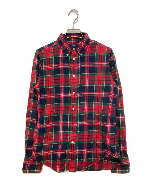 POLO RALPH LAUREN（ポロ・ラルフローレン）POLO RALPH LAUREN (ポロ・ラルフローレン) チェックシャツ レッド サイズ:Sの古着・服飾アイテム