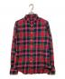 POLO RALPH LAUREN（ポロ・ラルフローレン）の古着「チェックシャツ」｜レッド