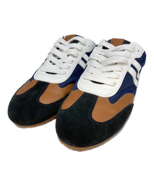 DOUBLE STANDARD CLOTHING（ダブルスタンダードクロージング）DOUBLE STANDARD CLOTHING (ダブルスタンダードクロージング) フラットスニーカー ネイビー サイズ: 37.5 (24-24.5cm相当)の古着・服飾アイテム