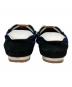 中古・古着 DOUBLE STANDARD CLOTHING (ダブルスタンダードクロージング) フラットスニーカー ネイビー サイズ: 37.5 (24-24.5cm相当)：7000円