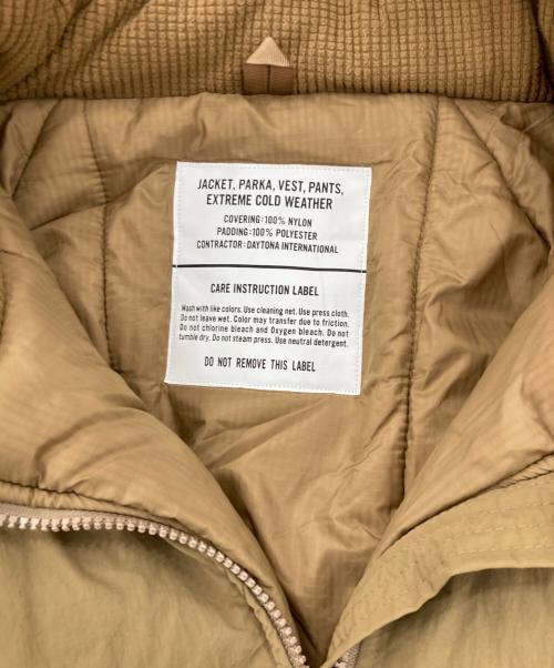 FREAK'S STORE（フリークスストア）FREAK'S STORE (フリークストア) LEVEL 7 JACKET 中綿ジャケット ベージュ サイズ:Mの古着・服飾アイテム